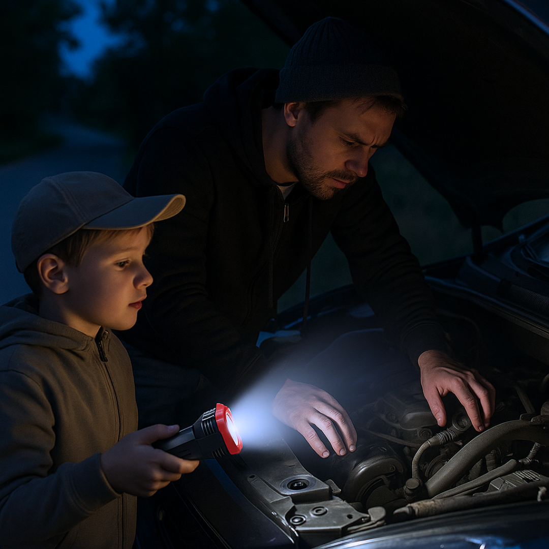 Guardian LED 2x1 – Linternas Tácticas de Emergencia